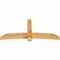 Ekena Millwork Bellingham Rough Sawn Timber Gable Bracket, Western Red Cedar, 84"W x 38"H x 6"D x 6"F, 11/12 Pitch GBW084X38X0606BEL00RWR - alternate 4